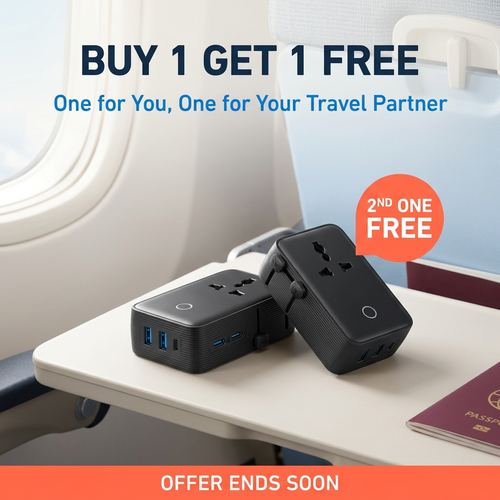 Ankora™ 5-in-1 Universal Travel Adapter