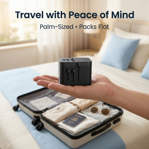 Ankora™ 5-in-1 Universal Travel Adapter